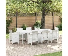 Sodo stalas Balta 250 x 100 x 73 cm poliratanas