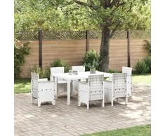 Sodo stalas Balta 150 x 100 x 73 cm poliratanas