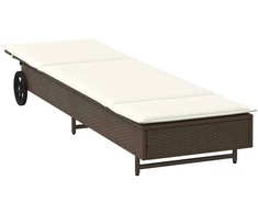 Sodo stalas Ruda 190 x 90 x 75 cm poliratanas