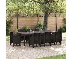 Sodo stalas Ruda 250 x 100 x 73 cm poliratanas