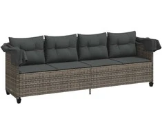 Sodo stalas Ruda 90 x 90 x 75 cm poliratanas