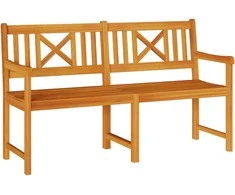 Lauko suolas Natūrali 150 x 56 x 90 cm Kietos akacijos mediena