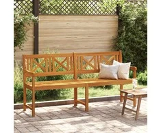 Lauko suolas Natūrali 180 x 56 x 90 cm Kietos akacijos mediena