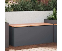 Sodo suolas Antracitas 100 x 40 x 43 cm Plienas