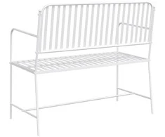 Sodo suolas Glausta balta 103,5 x 51,5 x 90 cm Plienas