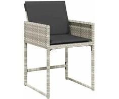 Sodo baldai Juoda 122 x 78 x 73 cm Kietos akacijos mediena