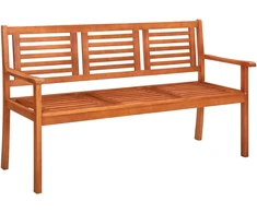 Sodo suoliukas, 150 cm, trivietis, eukalipto medienos masyvas