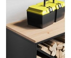 Sodo supamoji kėdė Balta 92 x 70 x 108cm HDPE