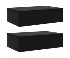 Sodo tvora 2 pcs Pilka 3,4 x 0,6 m Miltelinis plienas
