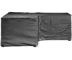 Sodo tvora 3 pcs Pilka 5,1 x 0,6 m Miltelinis plienas