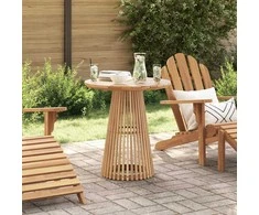Šoninis stalas Ruda 70 x 70 x 75 cm Kieto teka medžio