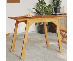 Sodo valgomojo stalas, 110x56x75cm, akacijos medienos masyvas