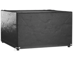 Sodo vazonas Juoda 80 x 80 x 48 cm Plienas