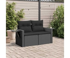 Sodo vazonas Juoda 80 x 80 x 60 cm Plienas