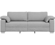 3-Vietis Sofa Debesų pilka 220 cm audinys