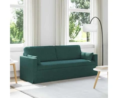 Sofa 180cm Tamsiai žalia Metalas