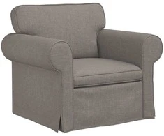 Sofa 2 pcs Taupe Metalas