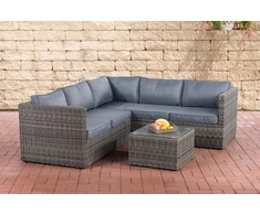 Clp Trading Mville Kampinė sofa Liberi 5mm, pilka