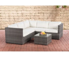 Clp Trading Mville Kampinė sofa Liberi 5mm kreminės baltos spalvos