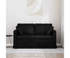 Sofa Juoda 138 x 78 x 80 cm Aksomas