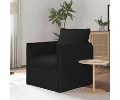 Sofa Juoda 75 x 82 x 85 cm audinys