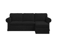 Sofa Juoda 215 x 138 x 80 cm Metalas
