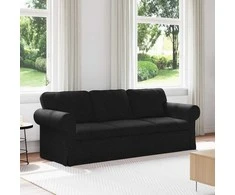 Sofa Juoda 215 x 82 x 80 cm Metalas