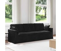 Sofa Juoda 228 x 78 x 80 cm Aksomas