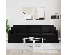 Sofa Juoda 228 x 78 x 80 cm Aksomas