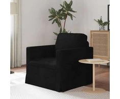 Sofa Juoda 78 x 78 x 80 cm Aksomas