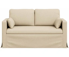 Sofa Kreminė 138 x 78 x 80 cm Metalas