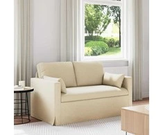 Sofa Kreminė 138 x 78 x 80 cm Metalas