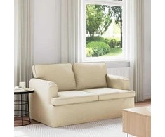 Sofa Kreminė 142 x 80 x 85 cm Metalas