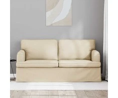 Sofa Kreminė 142 x 80 x 85 cm Metalas