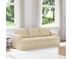 Sofa Kreminė 142 x 80 x 85 cm Metalas