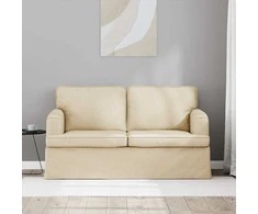 Sofa Kreminė 142 x 80 x 85 cm Metalas