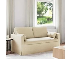 Sofa Kreminė 159 x 78 x 80 cm Metalas