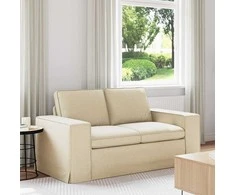 Sofa Kreminė 162 x 80 x 82 cm Metalas