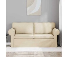 Sofa Kreminė 215 x 82 x 80 cm Metalas