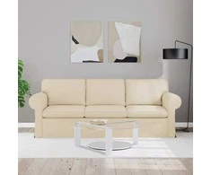 Sofa Kreminė 215 x 82 x 80 cm Metalas