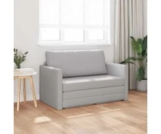 Sofa lova Debesų pilka 124 x 71 x 78 cm audinys