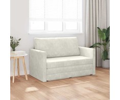 Sofa lova Kreminė 124 x 71 x 78 cm Aksomas