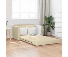 Sofa lova 110cm Kreminė audinys