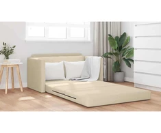 Sofa lova Kreminė 124 x 71 x 78 cm audinys
