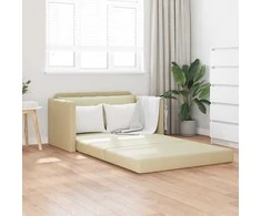 Sofa lova Kreminė 124 x 71 x 78 cm Dirbtinė Oda
