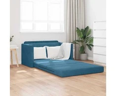 Sofa lova Mėlyna 124 x 71 x 78 cm Aksomas