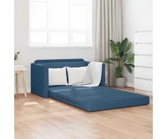 Sofa lova 110cm Mėlyna audinys