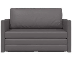 Sofa lova Pilka 124 x 71 x 78 cm Dirbtinė Oda