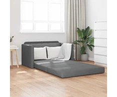 Sofa lova 110cm Tamsiai pilka audinys