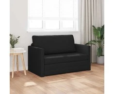 Sofa lova 110cm Juoda audinys